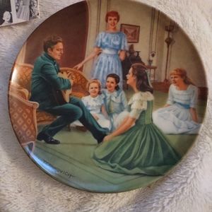 Edwin M Knowles collector's plate 1987 the sound of music Edelweiss
